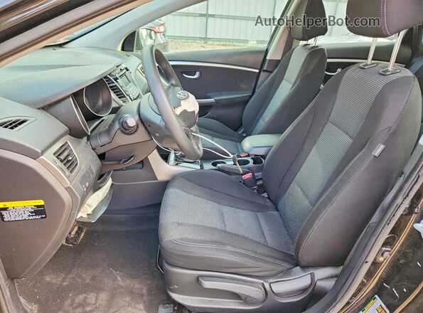 KMHD35LH2GU259174 2016 HYUNDAI ELANTRA Black Սալոնի դիմացի տեսք