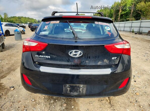 KMHD35LH2GU259174 2016 HYUNDAI ELANTRA Black Հետևի տեսք