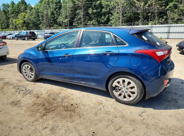 KMHD35LH2GU259613 2016 HYUNDAI ELANTRA Blue Задня ліва чверть