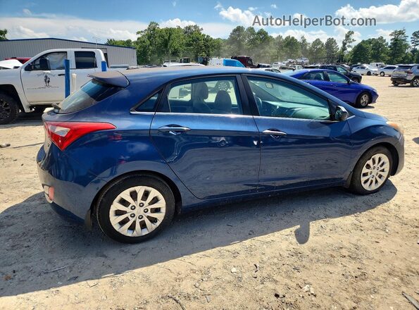 KMHD35LH2GU259613 2016 HYUNDAI ELANTRA Blue Задня права чверть