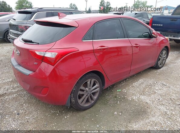 KMHD35LH2GU282616 2016 HYUNDAI ELANTRA GT Red Trasero derecho