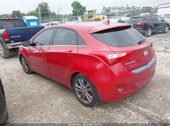 KMHD35LH2GU282616 2016 HYUNDAI ELANTRA GT Red Trasero izquierdo