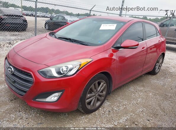 KMHD35LH2GU282616 2016 HYUNDAI ELANTRA GT Red Vista tres cuartos delantera izquierda