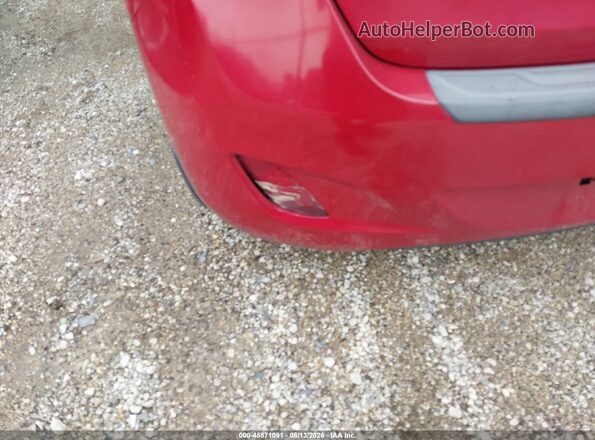 KMHD35LH2GU282616 2016 HYUNDAI ELANTRA GT Red Vista frontal