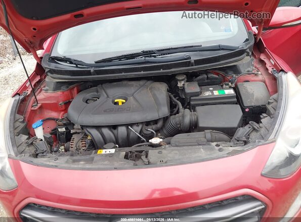 KMHD35LH2GU282616 2016 HYUNDAI ELANTRA GT Red Vista trasera
