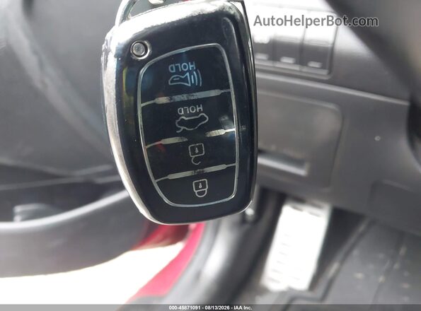 KMHD35LH2GU282616 2016 HYUNDAI ELANTRA GT Red Vista del salpicadero