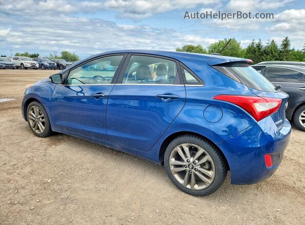 KMHD35LH2GU307238 2016 HYUNDAI ELANTRA Blue Tył lewy