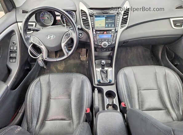 KMHD35LH2GU307238 2016 HYUNDAI ELANTRA Blue Widok deski rozdzielczej