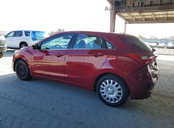 KMHD35LH2GU319213 2016 HYUNDAI ELANTRA Красный Задняя левая четверть