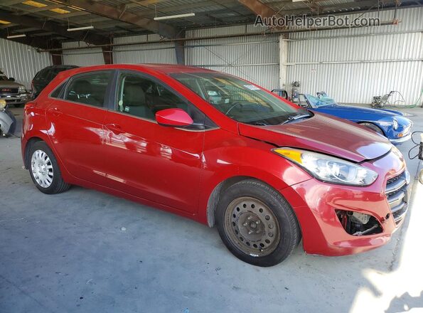 KMHD35LH2GU319213 2016 HYUNDAI ELANTRA Красный Передняя правая четверть