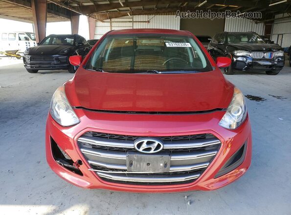 KMHD35LH2GU319213 2016 HYUNDAI ELANTRA Красный Вид спереди