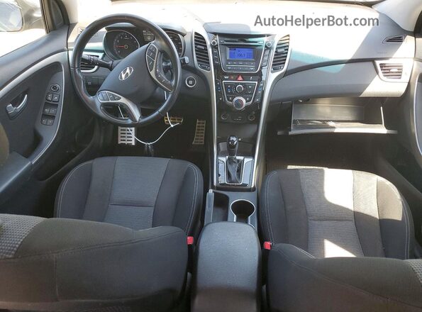 KMHD35LH2GU319504 2016 HYUNDAI ELANTRA Gray Widok deski rozdzielczej