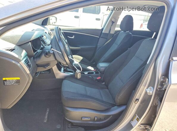 KMHD35LH2GU319504 2016 HYUNDAI ELANTRA Gray Widok wnętrza z przodu