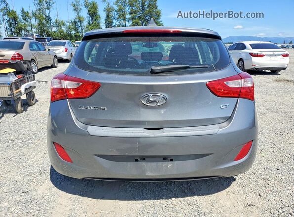 KMHD35LH2GU319504 2016 HYUNDAI ELANTRA Gray Widok z tyłu