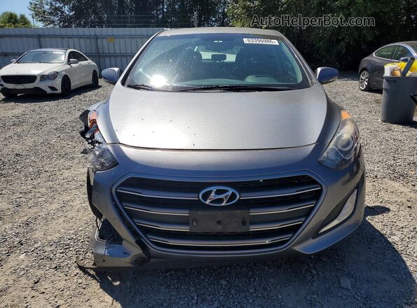 KMHD35LH2GU319504 2016 HYUNDAI ELANTRA Gray Widok z przodu