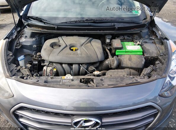 KMHD35LH2GU321348 2016 HYUNDAI ELANTRA GT Gray Widok z tyłu