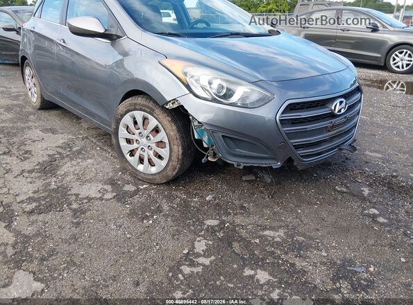 KMHD35LH2GU321348 2016 HYUNDAI ELANTRA GT Gray Widok z przodu