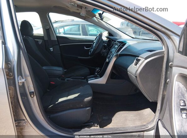 KMHD35LH2HU354223 2017 HYUNDAI ELANTRA GT Gray წინა სალონის ხედი