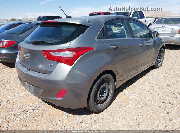KMHD35LH2HU354223 2017 HYUNDAI ELANTRA GT Gray უკანა მარჯვენა