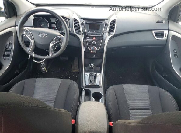 KMHD35LH2HU359518 2017 HYUNDAI ELANTRA Silver Dashboard view
