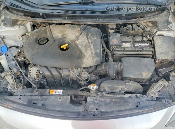 KMHD35LH2HU359518 2017 HYUNDAI ELANTRA Silver Rear interior view