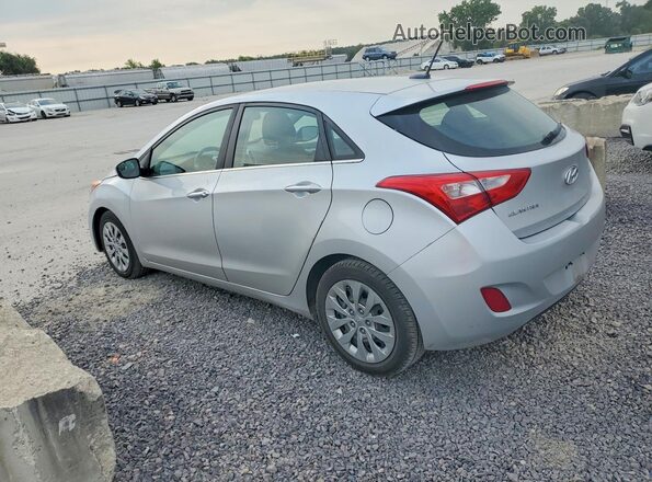 KMHD35LH2HU359518 2017 HYUNDAI ELANTRA Silver Rear left