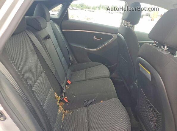 KMHD35LH2HU359518 2017 HYUNDAI ELANTRA Silver Rear seats view
