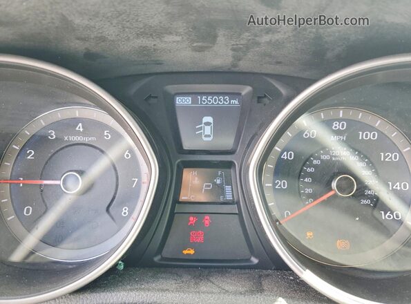 KMHD35LH3GU305031 2016 HYUNDAI ELANTRA Silver ხელსაწყოთა პანელის ხედი