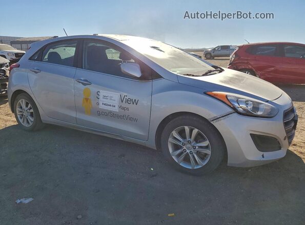 KMHD35LH3GU305305 2016 HYUNDAI ELANTRA Серебряный Передняя правая четверть