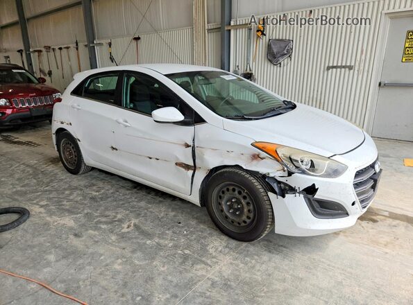 KMHD35LH3GU334609 2016 HYUNDAI ELANTRA White წინა მარჯვენა