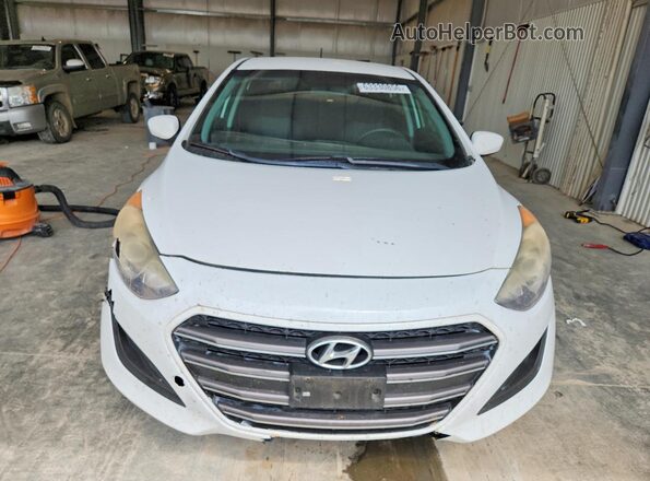 KMHD35LH3GU334609 2016 HYUNDAI ELANTRA White წინა ხედი