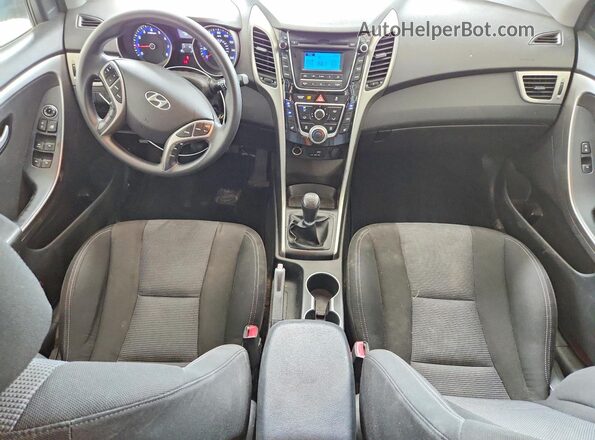 KMHD35LH3GU334609 2016 HYUNDAI ELANTRA White წინა პანელის ხედი