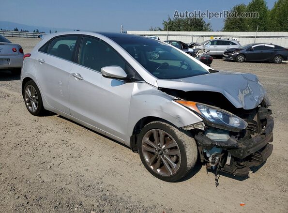 KMHD35LH3HU359091 2017 HYUNDAI ELANTRA Silver Przód prawy