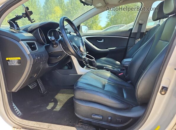 KMHD35LH3HU359091 2017 HYUNDAI ELANTRA Silver Widok wnętrza z przodu