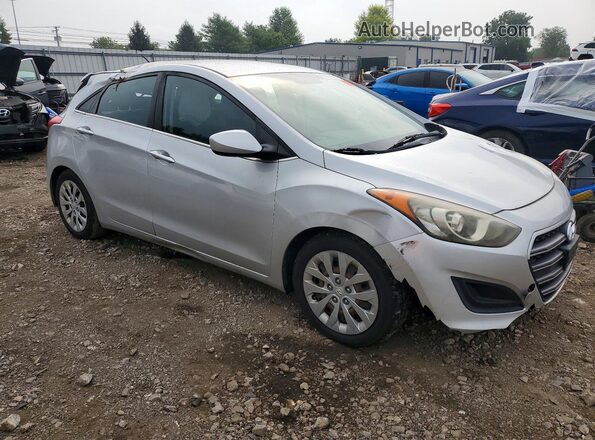 KMHD35LH3HU376862 2017 HYUNDAI ELANTRA Silver Przód prawy