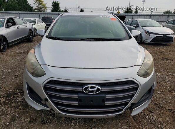 KMHD35LH3HU376862 2017 HYUNDAI ELANTRA Silver Widok z przodu