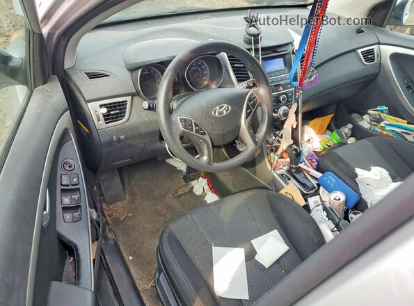 KMHD35LH3HU376862 2017 HYUNDAI ELANTRA Silver Widok deski rozdzielczej