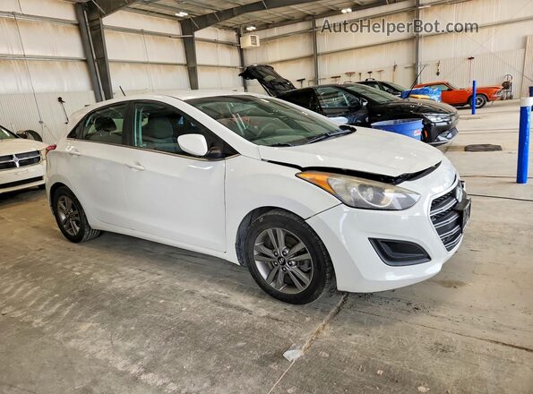 KMHD35LH3HU383732 2017 HYUNDAI ELANTRA White Przód prawy