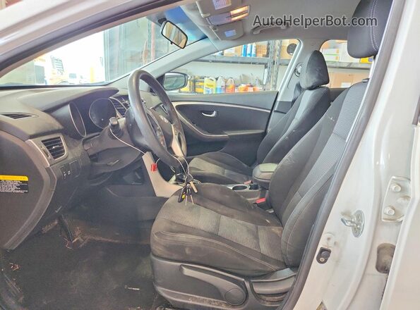 KMHD35LH3HU383732 2017 HYUNDAI ELANTRA White Widok wnętrza z przodu