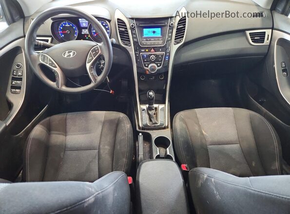 KMHD35LH3HU383732 2017 HYUNDAI ELANTRA White Widok deski rozdzielczej