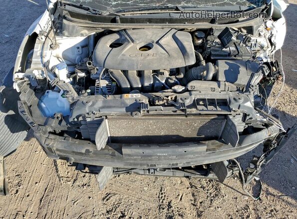 KMHD35LH4GU305152 2016 HYUNDAI ELANTRA Blue Vista interior trasera