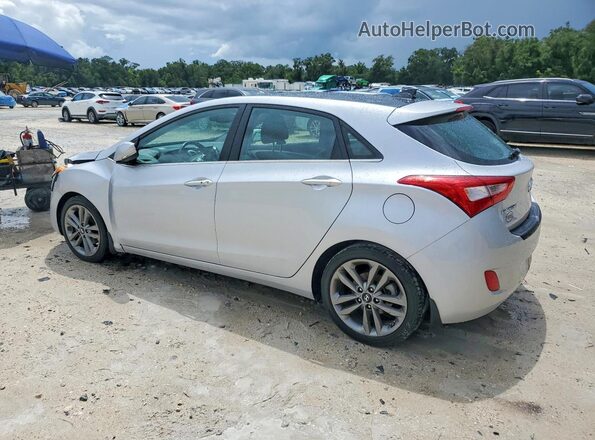 KMHD35LH4GU319715 2016 HYUNDAI ELANTRA Серебряный Задняя левая четверть
