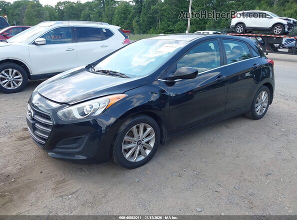 KMHD35LH4GU329760 2016 HYUNDAI ELANTRA GT Black Przód lewy