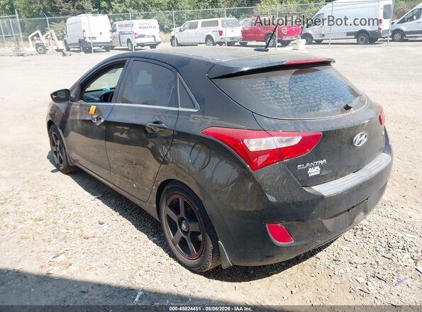 KMHD35LH4GU337891 2016 HYUNDAI ELANTRA GT Black Tył lewy