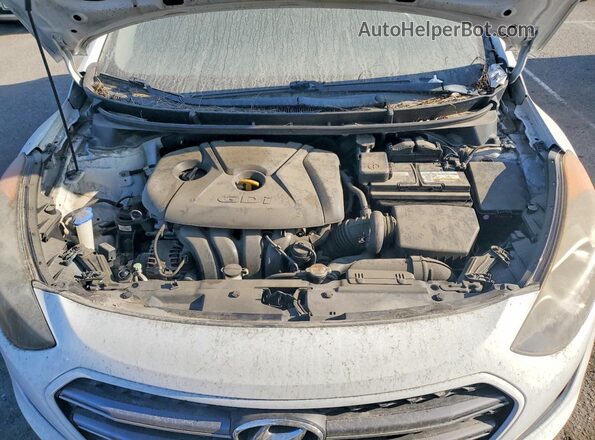 KMHD35LH4HU360959 2017 HYUNDAI ELANTRA White Սալոնի հետևի տեսք