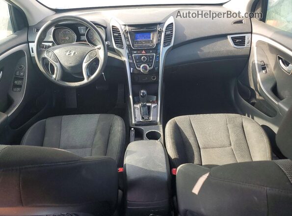 KMHD35LH4HU360959 2017 HYUNDAI ELANTRA White Առջևի վահանակի տեսք