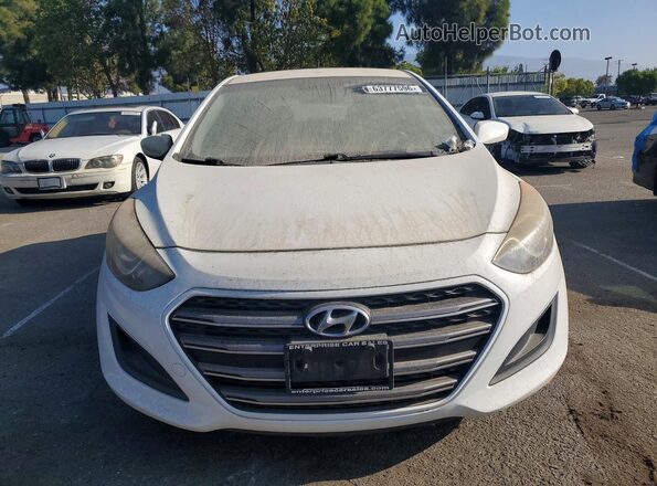 KMHD35LH4HU360959 2017 HYUNDAI ELANTRA White Դիմացի տեսք