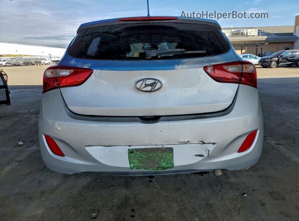 KMHD35LH4HU383190 2017 HYUNDAI ELANTRA Blue Rear view