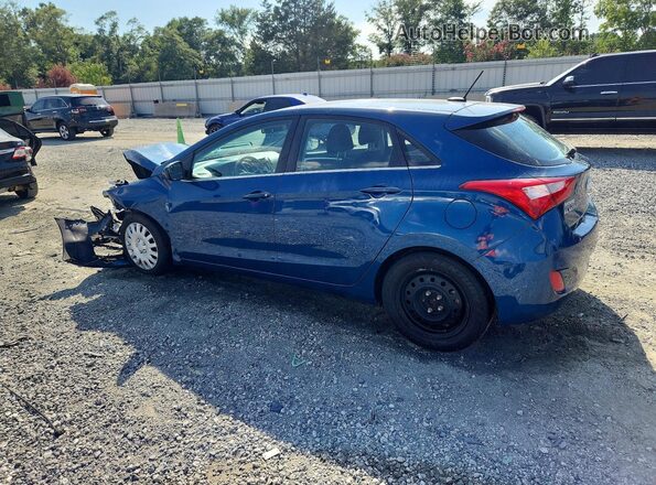 KMHD35LH5GU285879 2016 HYUNDAI ELANTRA Blue Tył lewy