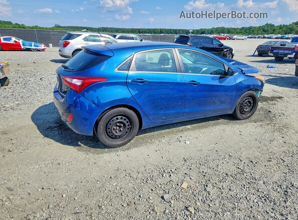 KMHD35LH5GU285879 2016 HYUNDAI ELANTRA Blue Tył prawy